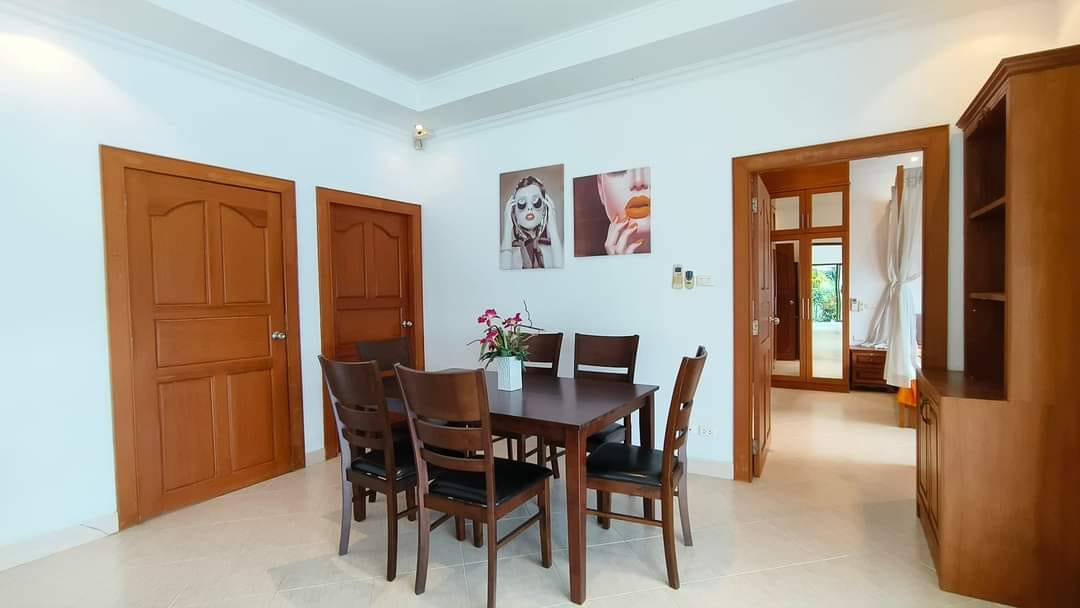 3 Bedroom House with  private pool For Rent at Jomtien, Pattaya