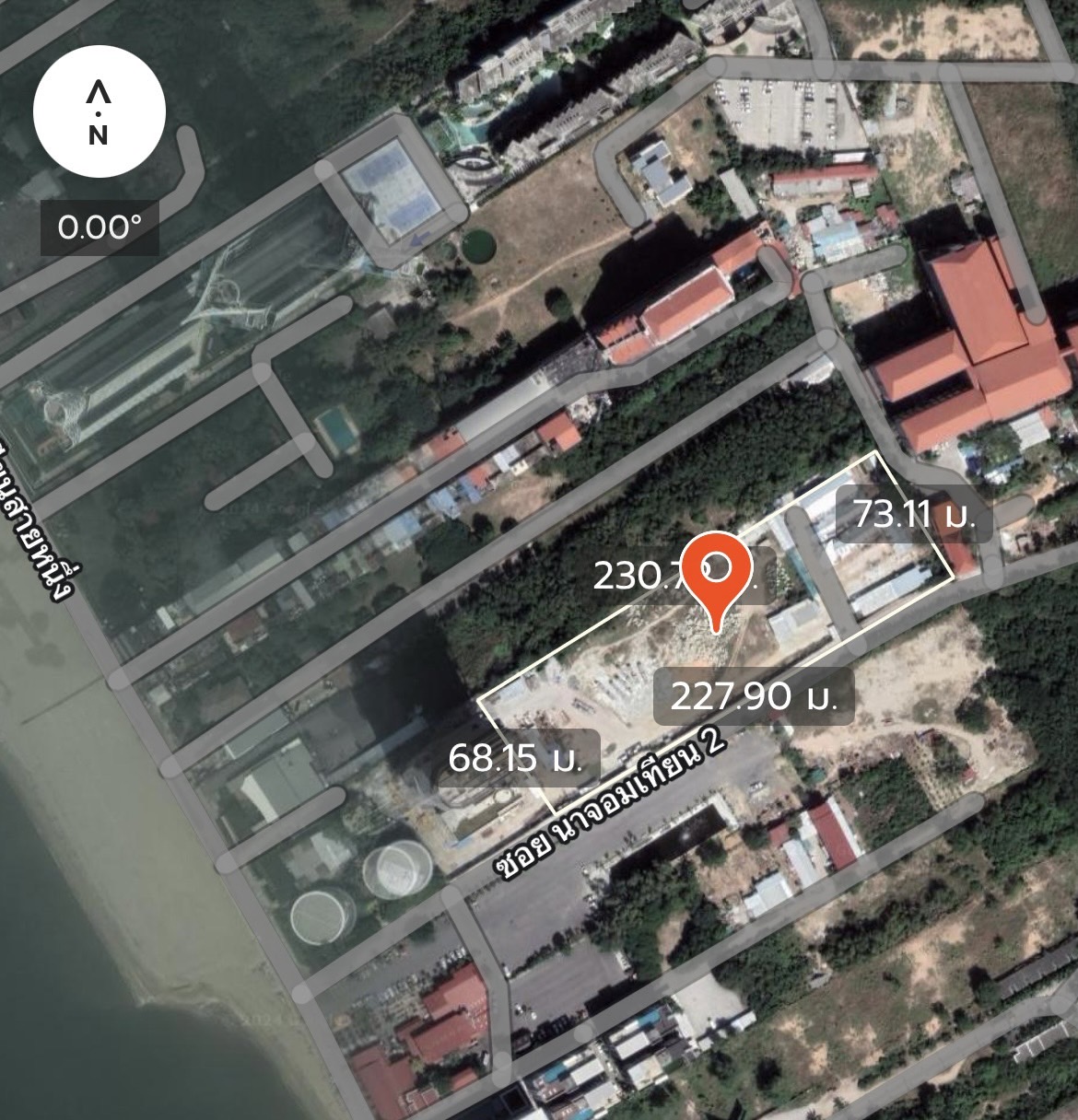 Land by Jomtien Beachfront Pattaya for Sale